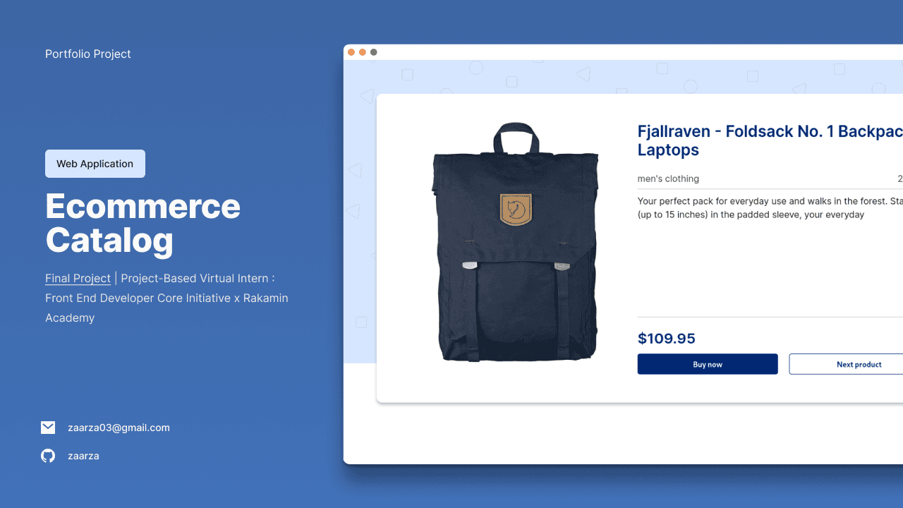 Ecommerce Catalog